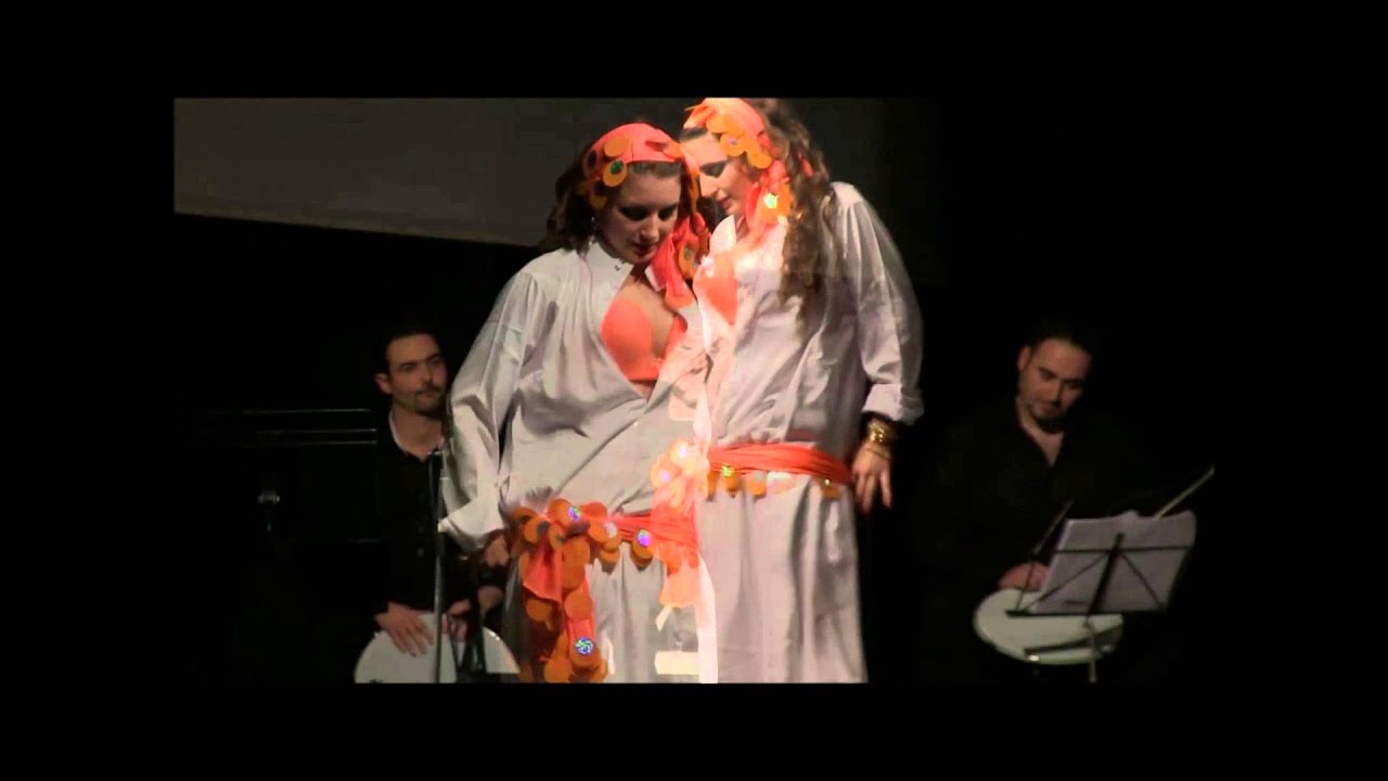Yaël Zarca - oriental dance - baladi accordeon 2012