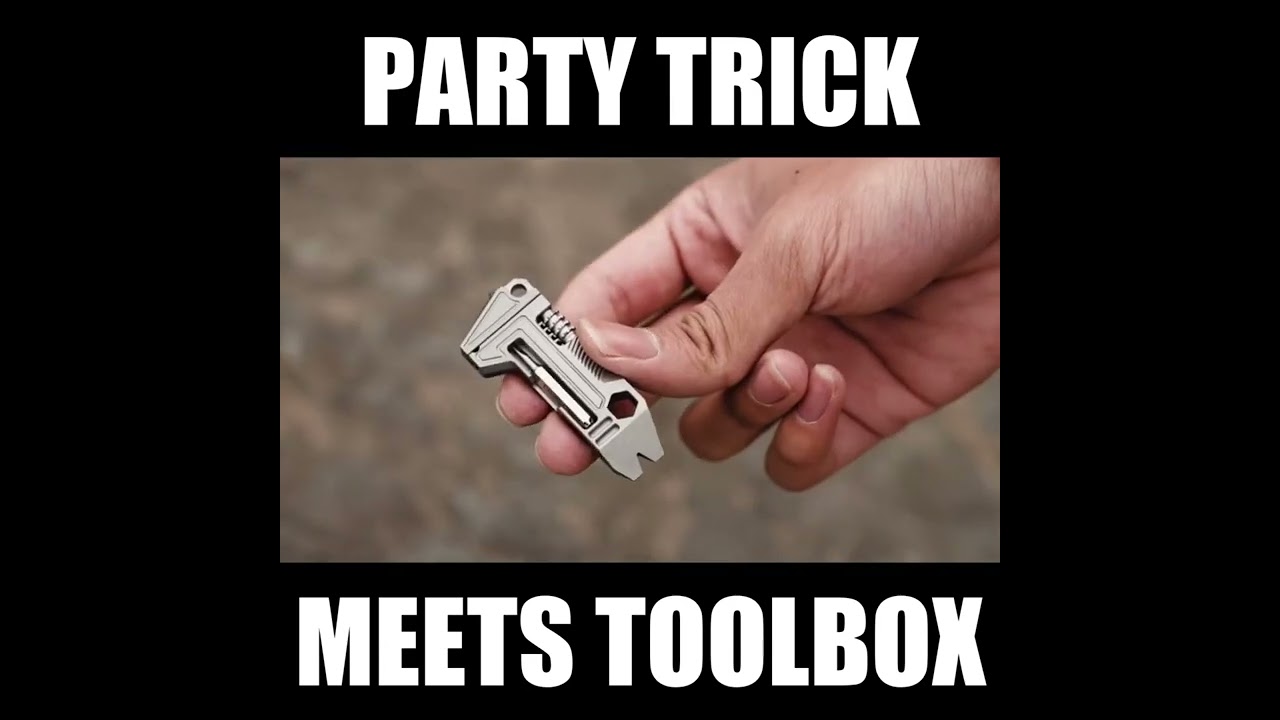 Precision Meets Portability in This Titanium Mini Tool