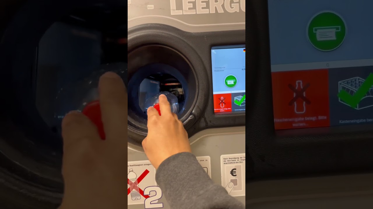 How to return bottles in Germany