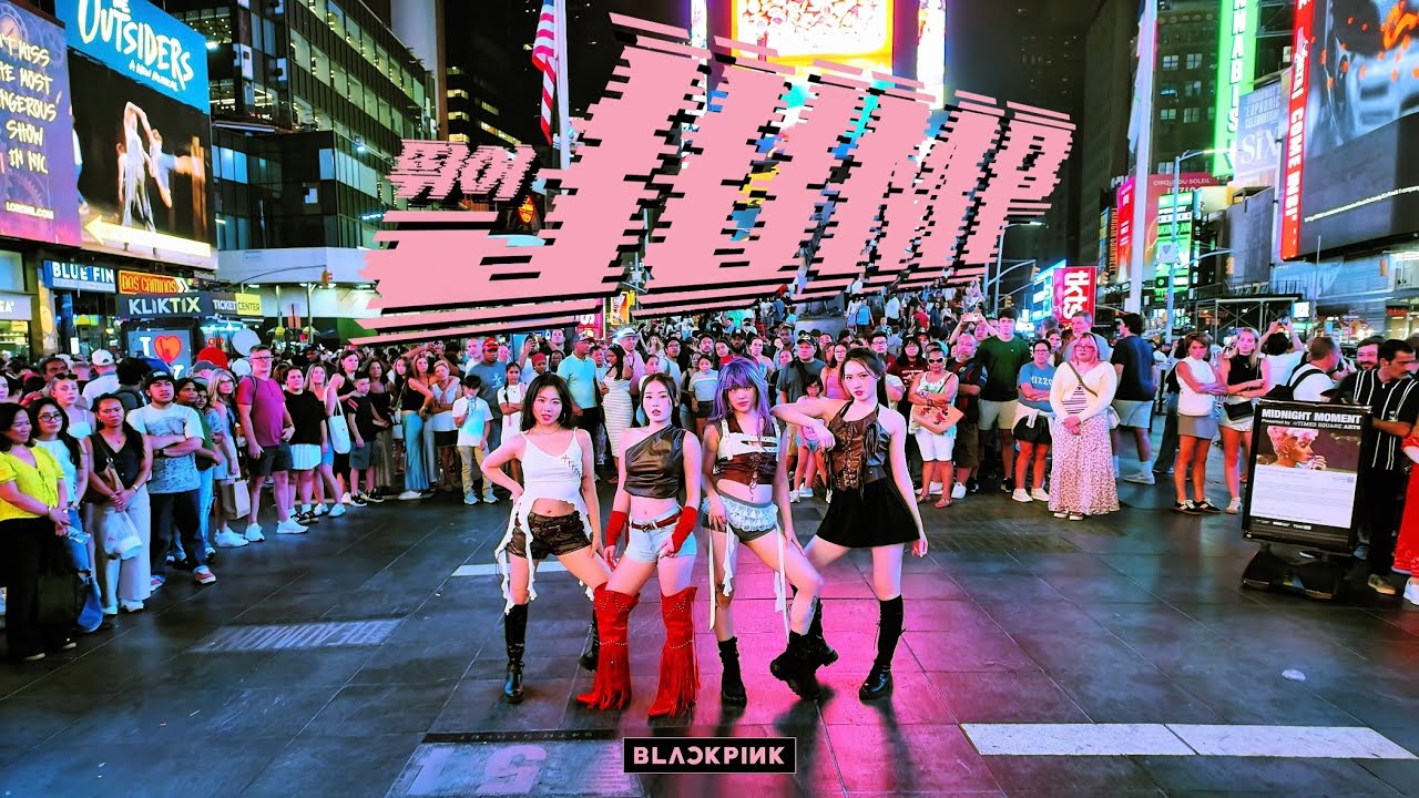 [KPOP IN PUBLIC | TIMES SQUARE] BLACKPINK - '(뛰어)JUMP' Dance Cover | ONE TAKE.