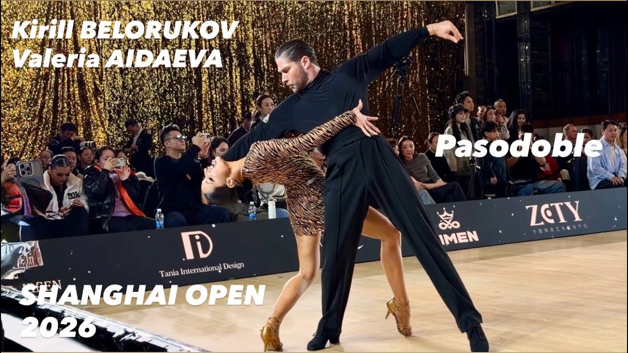 Kirill Belorukov- Valeria Aidaeva | Shanghai Open 2026 | Pasodoble | Professional Latin 