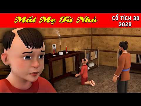 Cổ tích 3D Việt Nam 2026 - MẤT MẸ TỪ NHỎ - Bài học cuộc sống - Cổ tích sự tích Việt 2026