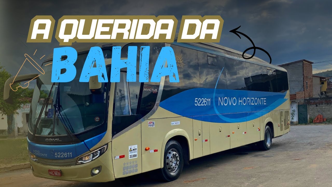 QUERIDINHA DA BAHIA? viajei na LINHA: VITÓRIA DA CONQUISTA para PORTO SEGURO com a NOVO HORIZONTE 