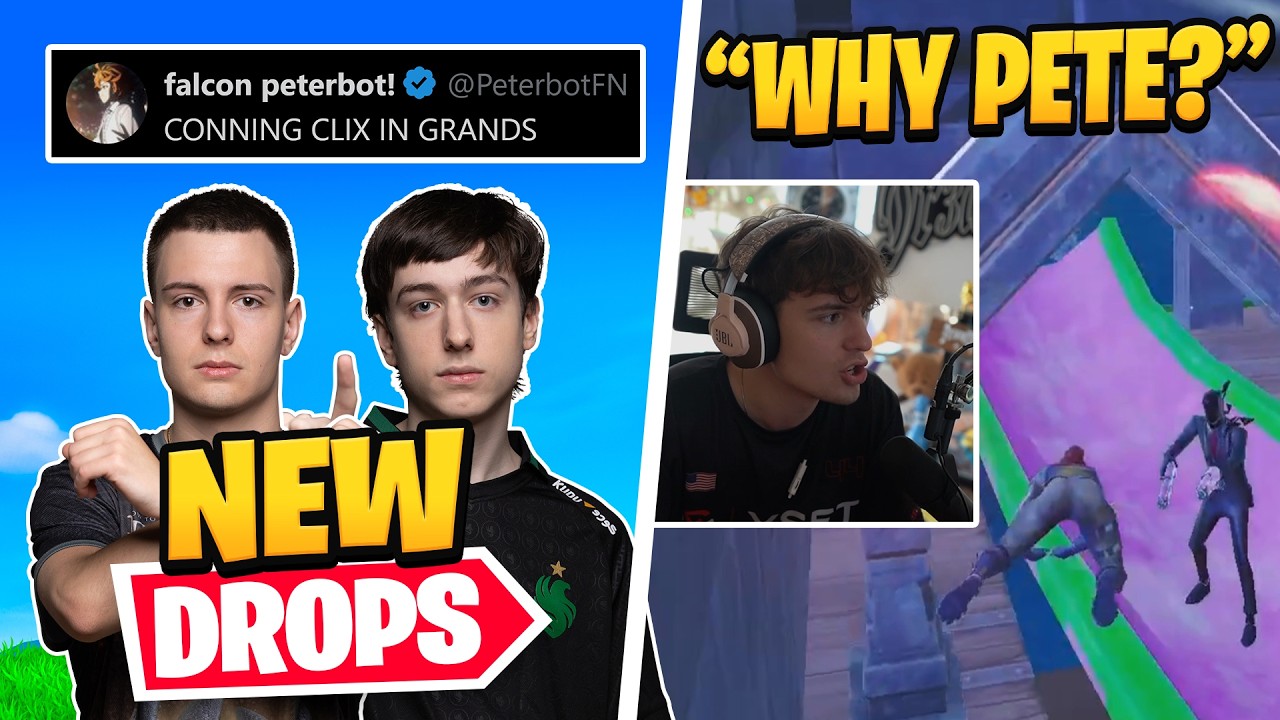 Why is Peterbot Contesting Clix in Grand-Finals? | Will He Leave?