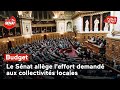 Budget : le Sénat allège l'effort demandé aux collectivités territoriales