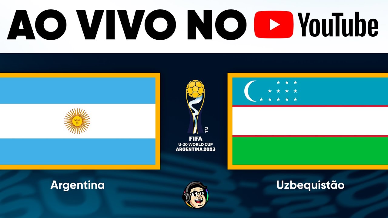 ASSISTA A ARGENTINA X UZBEQUISTÃO AO VIVO E COM IMAGENS NO YOUTUBE DA CAZÉTV