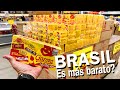 SUPERMERCADOS en Brasil 2024, es económica la comida? Real mayoristas y precios COMPRAS