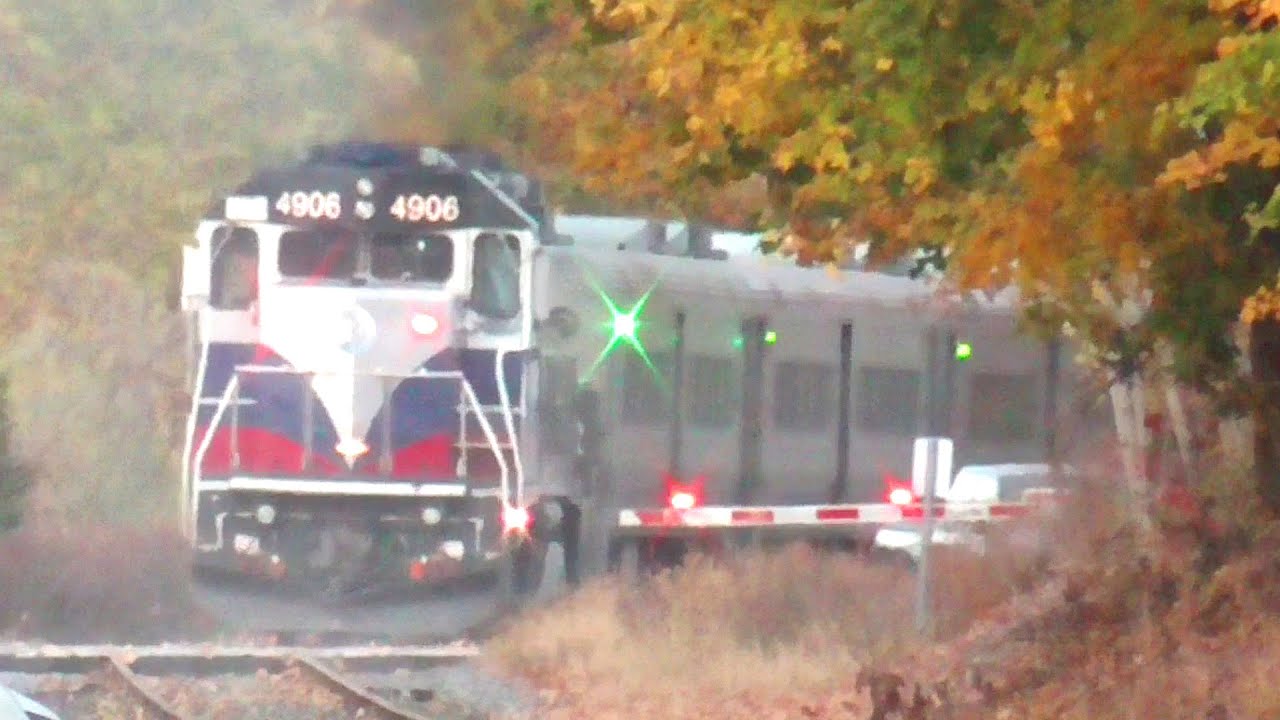 Chasing Metro-North 4906 on the Morris & Essex Line