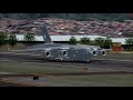 FSX Boeing C-17 Globemaster MHTG Toncontin