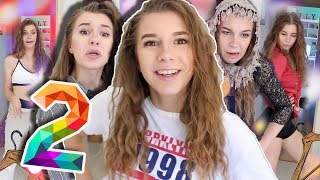 TRYING ON MY MUMS CLOTHES PART 2!! || Georgia Productions