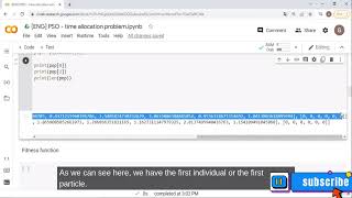 Part 9 "Particle Swarm Optimization (PSO)"