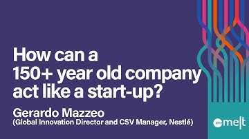 Zee MELT 2019 | Mindspace | Gerardo Mazzeo | How Can A 150+ Year Old Company Act Like A Start-up?