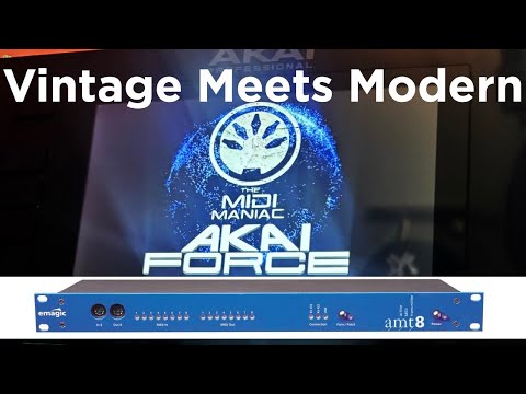 Emagic AMT8 & Akai Force - A Winning Combination #akaiforce