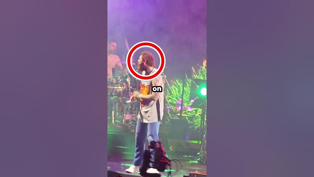 Post Malone DESTROYED His Guitar On Stage..! Post Malone DESTROYED His Guitar On Stage..!