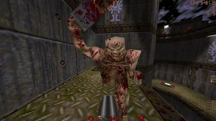 Quake - 3-player Easy Run of dmc3m6 by praskOo, Sajiki & Sphere in 0:45