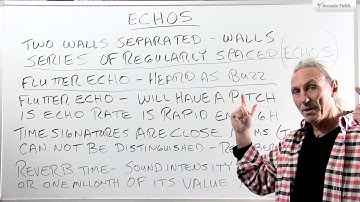 Echos  - www.AcousticFields.com