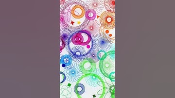 A spirograph is for drawing beautiful geometric patterns on a sheet of paper.