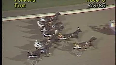 1985 Yonkers Raceway - Master Willie  & Jan Nordin...