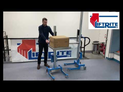 Lift & Drive Mobile Lift Trolley with Roller-bed Platform