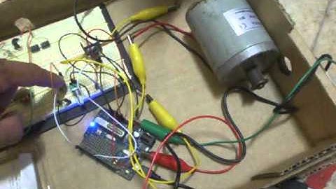 Arduino Motor Controller with Boost button