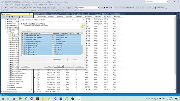 Đưa dữ liệu từ sql ra excel bị báo lỗi