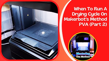 When To Run A Drying Cycle On Makerbot