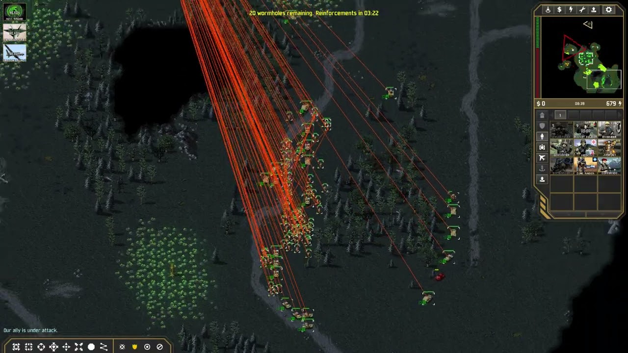 Command & Conquer OpenRA Combined Arms GDI 5 -  no commentary playthrough