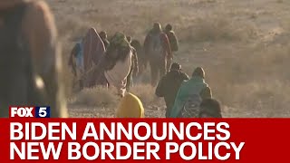 Biden border announcement: President issues executive order on security