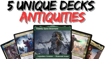 5 Unique Commander Deck Ideas: EDH Deckbuilding on Lore part 2