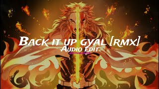 Back it up GYAL FAHH [RMX] (Slowed to perfection) ∿ Prodloudz [Audio edit]