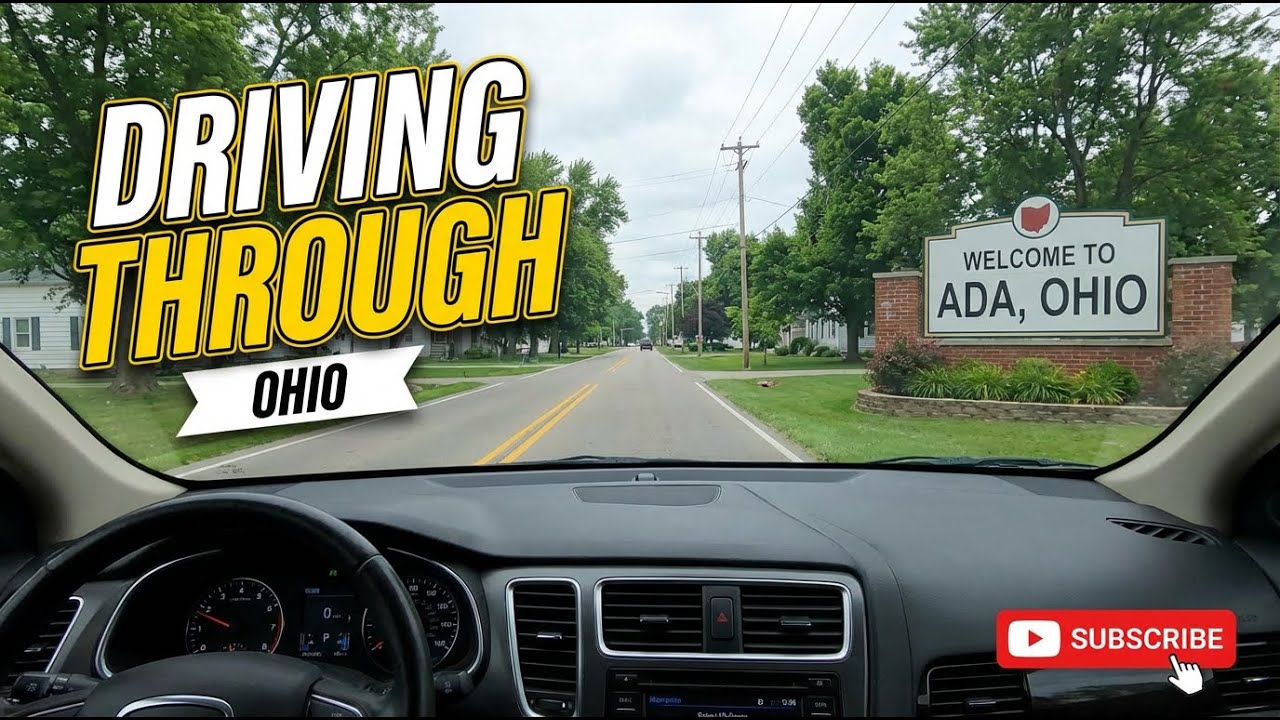 Driving Through Ada, Ohio