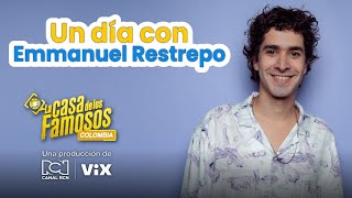 ¡Un día completo! Así trabaja Emmanuel Restrepo, host digital de La casa de los famosos Colombia