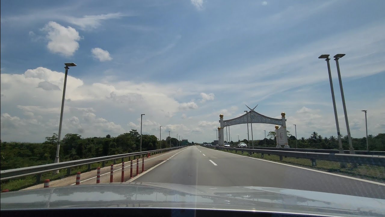 Jambatan Sultan Ahmad Shah II Bridge Lebuhraya Pantai Timur LPT East Coast Expressway West Bound