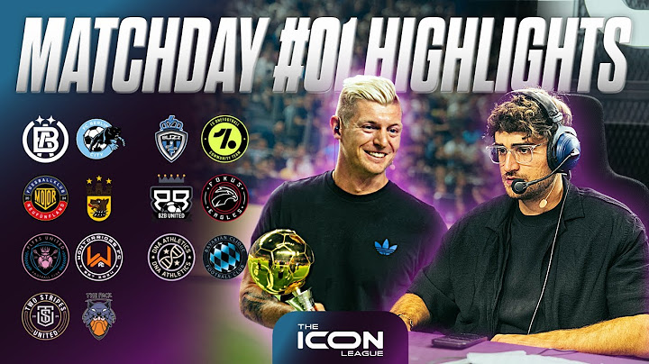 The Icon League - MATCHDAY #01 ALLE HIGHLIGHTS ⚽🔥
