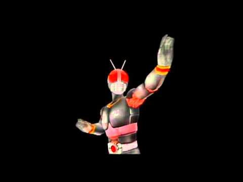PS2 仮面ライダー 正義の系譜 Black 必殺技集 Lv1編