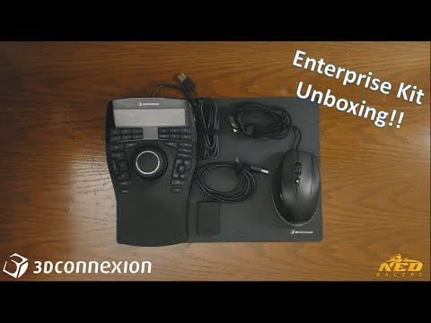 3Dconnexion SpaceMouse Enterprise Kit Unboxing