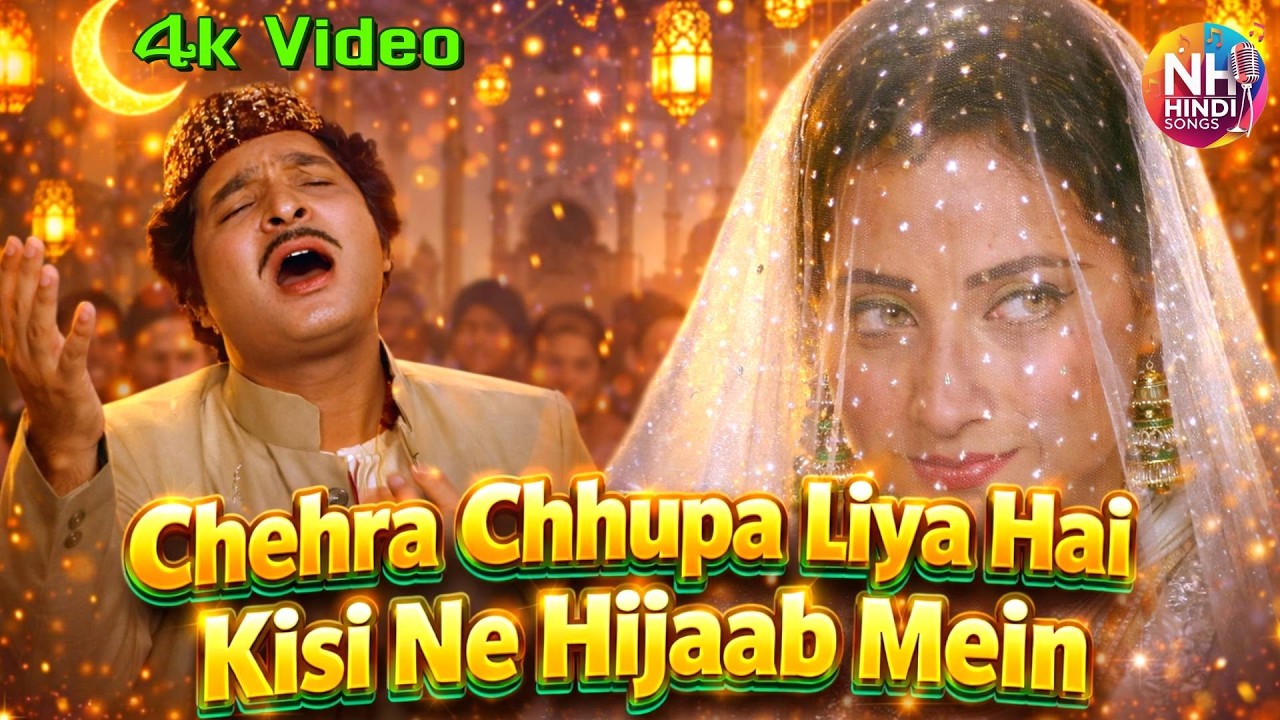 Chehara Chhupa Liya Hai Kisine Hijaab Me(4k) Salma Agha, Asha Bhosle, Mahendra Kapoor| Nikaah (1982)