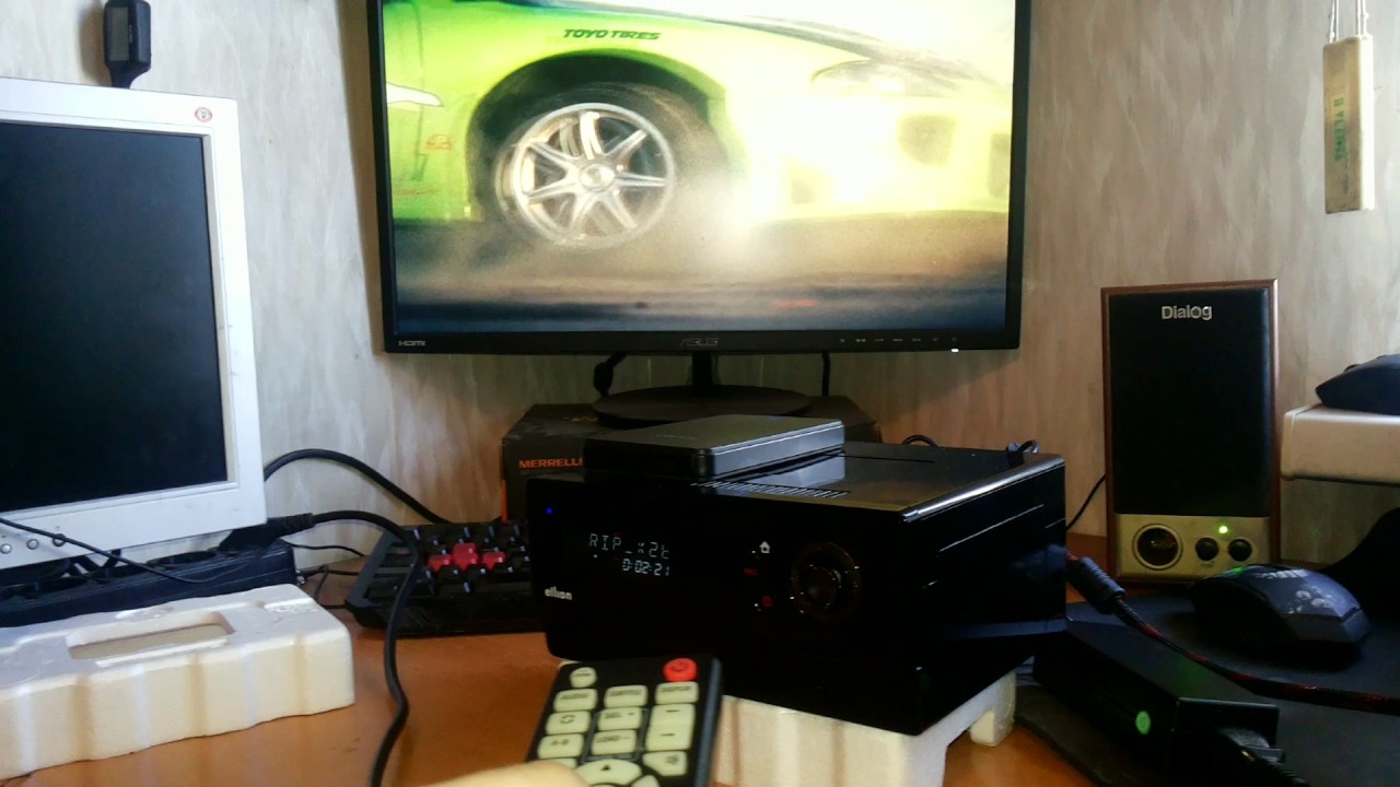 Медиаплеер Ellion HMP-550H - YouTube