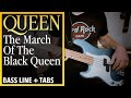 Queen - The March Of The Black Queen /// BASS LINE [Play Along Tabs]