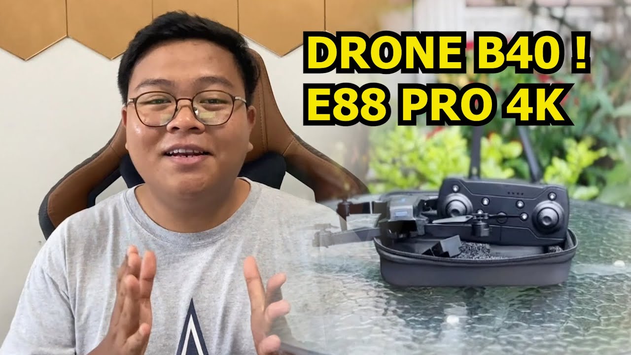Drone E88 Pro 4K | Drone Murah 2 Camera | Full Review - YouTube