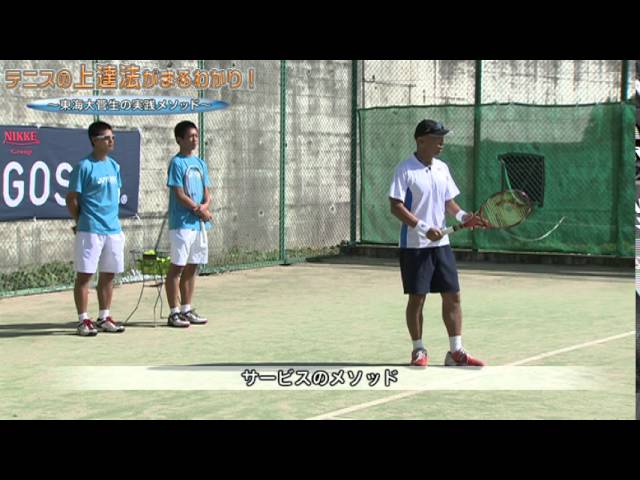 テニスの上達法がまるわかり！ ～東海大菅生の実践メソッド