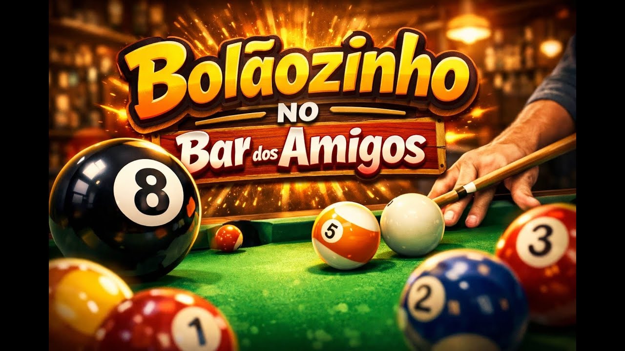 Image of video the Bolãozinho no Bar dos Amigos #SINUCA 11