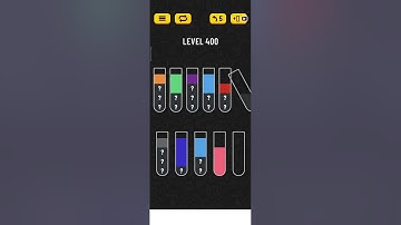 Water Sort Puzzle Level 400 - 402 (Guess What Colors)