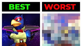 Best And Worst Version of Every Smash Character From Melee