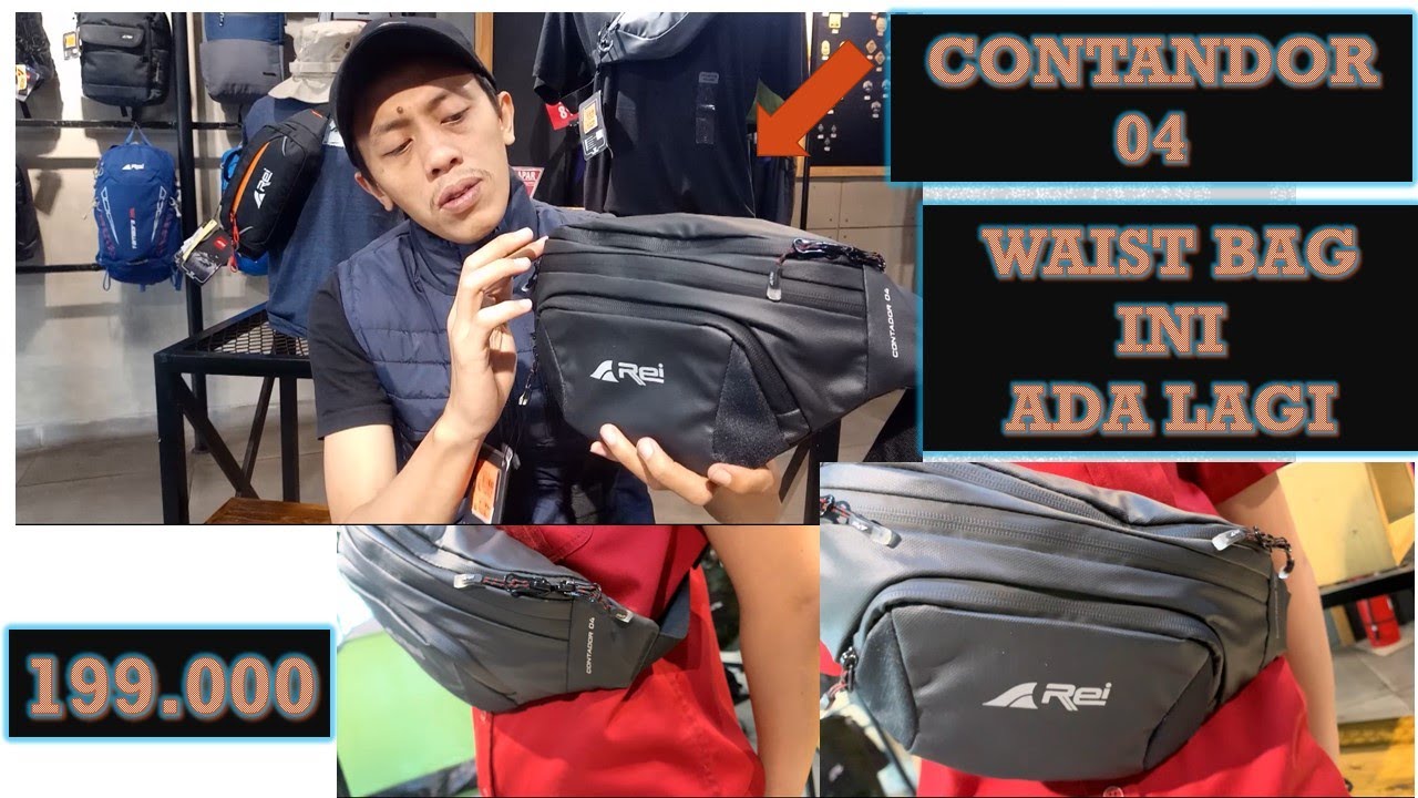 CONTANDOR 04 WAIST BAG TERBAIK 2022 waistbag arei