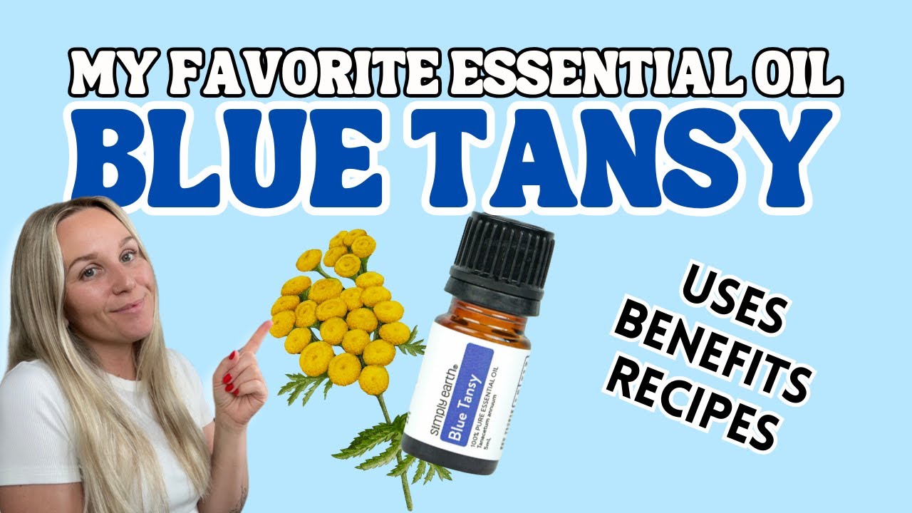 Simply Earth's Blue Tansy Essential Oil – Benefits & How to Use It!