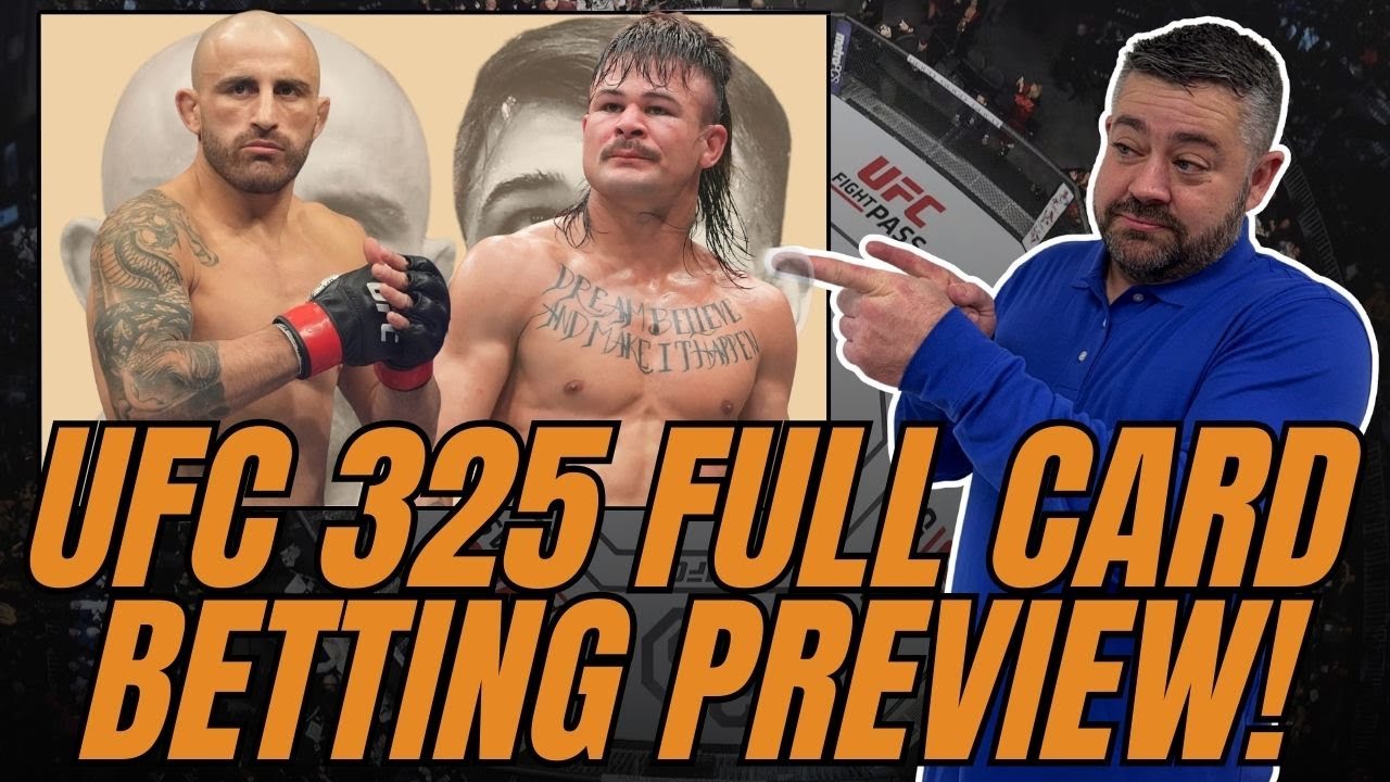 Watch This Before Betting UFC 325! | UFC 325 Props, Parlays & Best Bets
