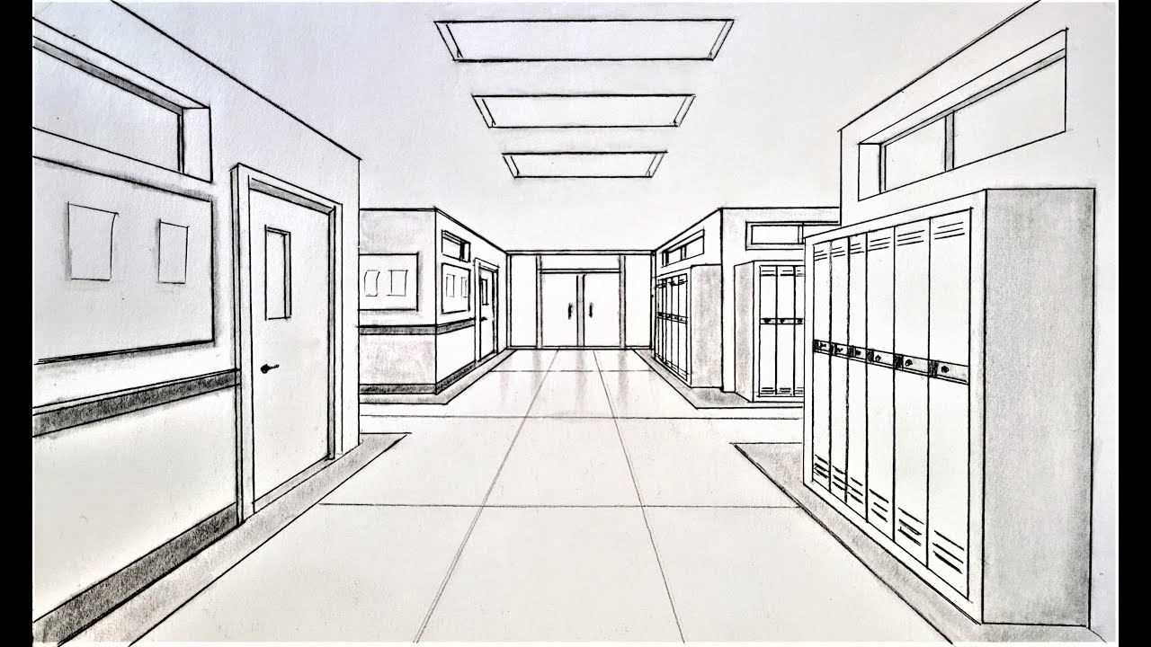 Sketch interior perspective  Photo