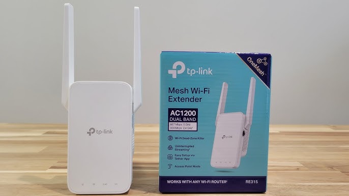 How to Set up the TP-Link Range Extender RE105 via the WPS Button 