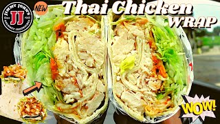 JImmy John's New Summer Wraps - New Thai Chicken Summer Wrap | Review